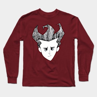 Wilson Don't Starve Fanart Long Sleeve T-Shirt